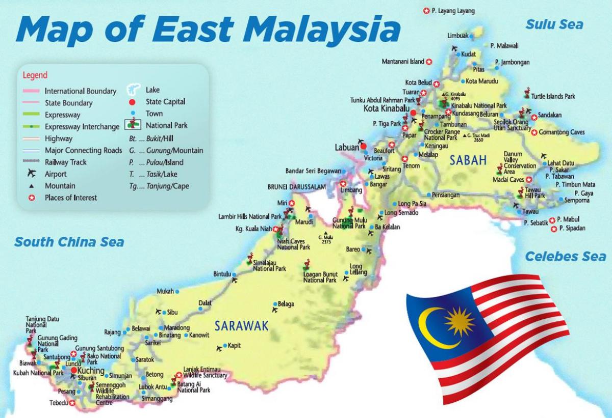 lennujaamade malaisia kaart